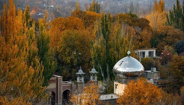 عکس پاییزی رنگی
