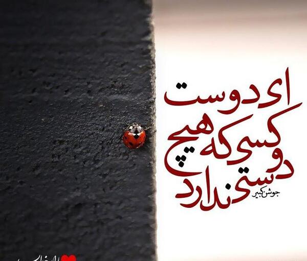 عکس دوست دارم دوستم