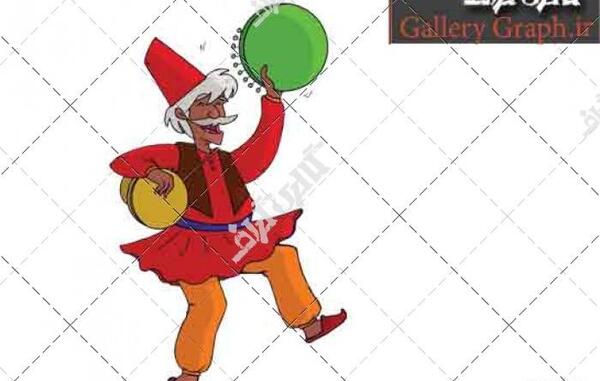 عکس انیمیشنی حاجی فیروز