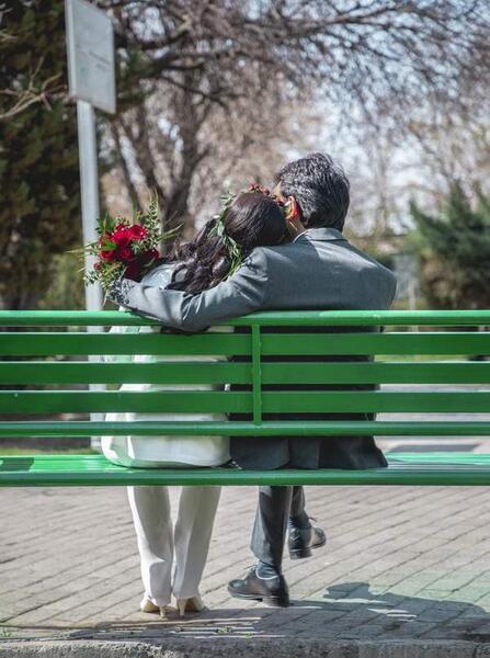 ژست عکس جدید دو نفره