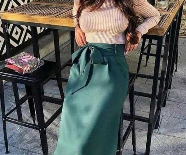 عکس دامن شومیز