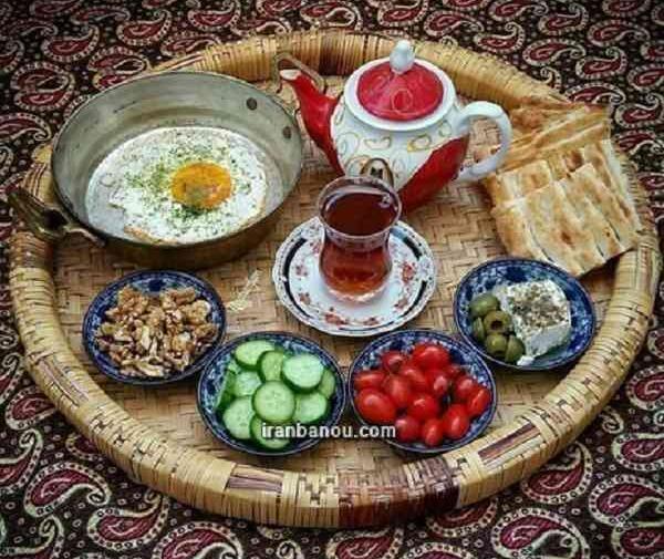عکس سفره ارایی افطار