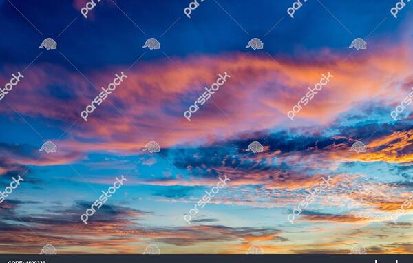 عکسی از غروب خورشید