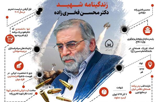 عکس نوشته شهید فخری زاده