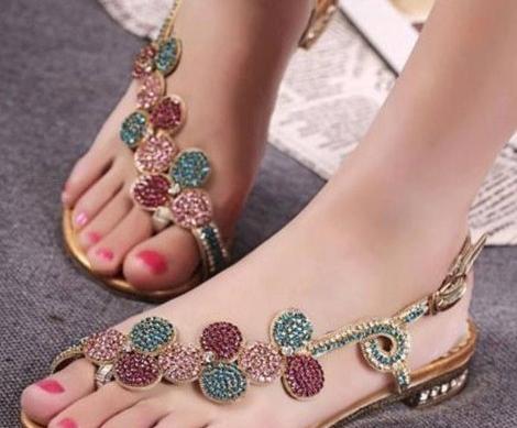 عکس دمپایی زنانه بندری