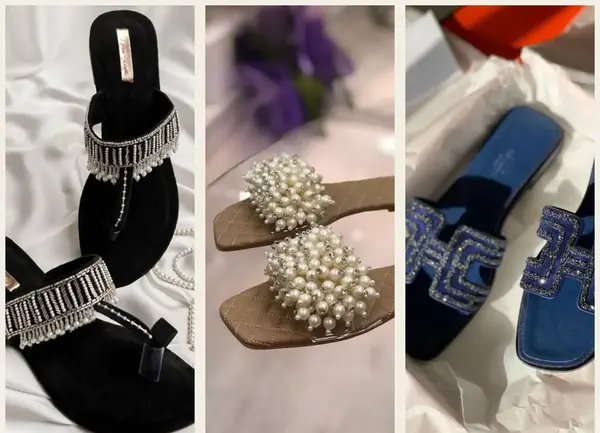 عکس دمپایی زنانه بندری