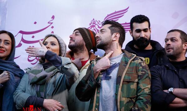 عکس پژمان بازغی در فیلم بارکد