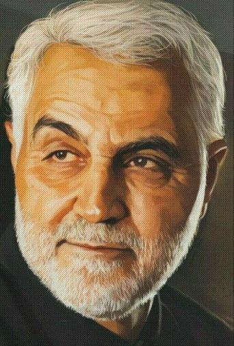 عکس از حاج قاسم زیبا