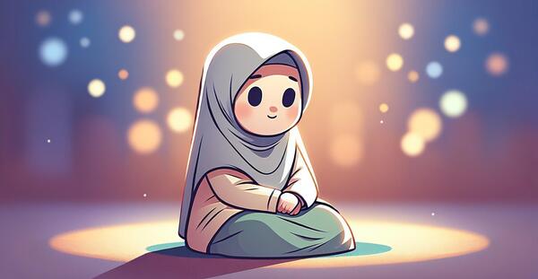 عکس حجاب کارتون