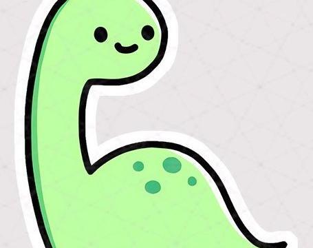 عکس دایناسور کیوت