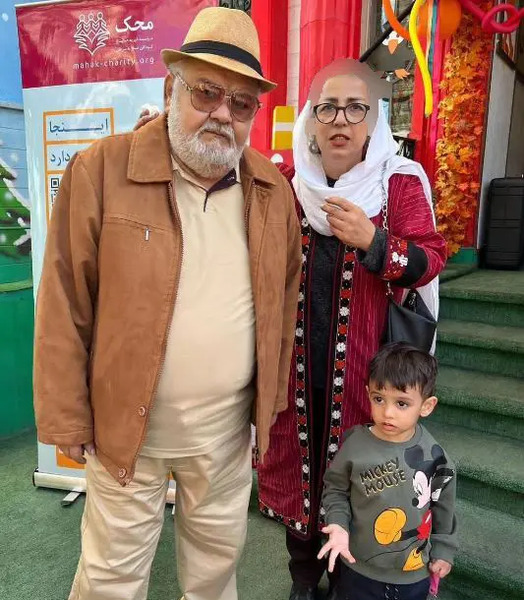 عکس داماد اکبر عبدی