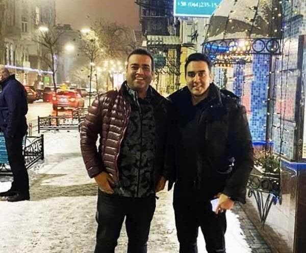 عکس پوریا پورسرخ در خارج از کشور