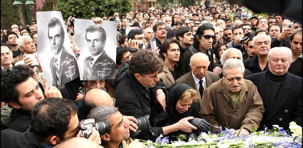عکس مراسم پرویز پورحسینی