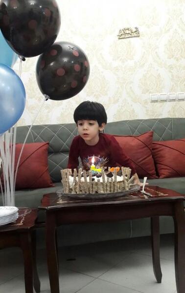 عکس نوشته تولد آرسام