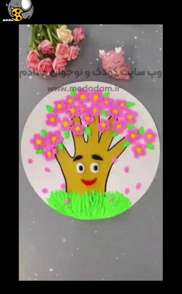 عکس ایده برای کاردستی چهار فصل