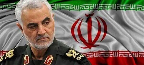 عکس قاسم سلیمانی موقع کشته شدن