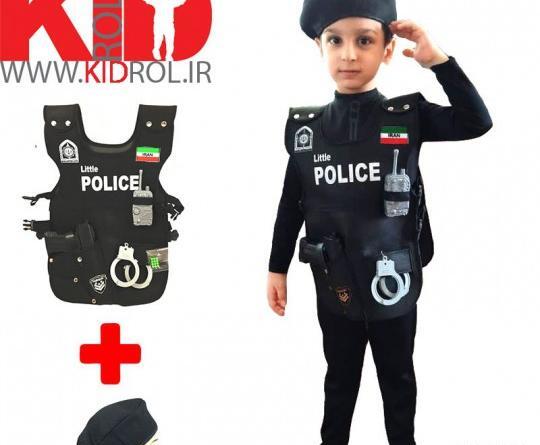 عکس جلیقه پلیس بچه گانه