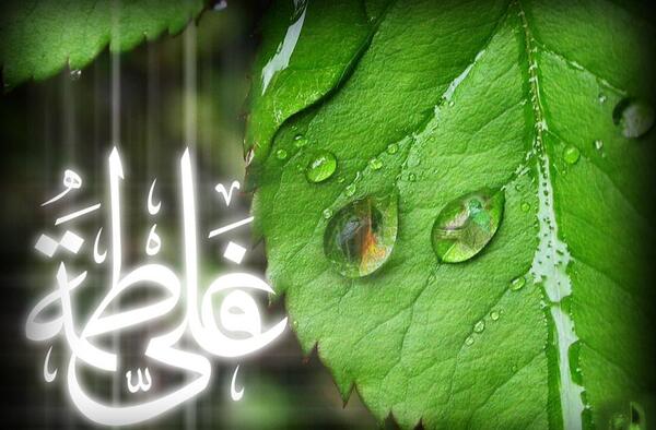عکس نوشته زیبا فاطمیه