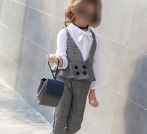 عکس ست جلیقه شلوار بچه گانه