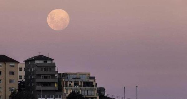 عکس ماه صورتی ۱۴۰۰