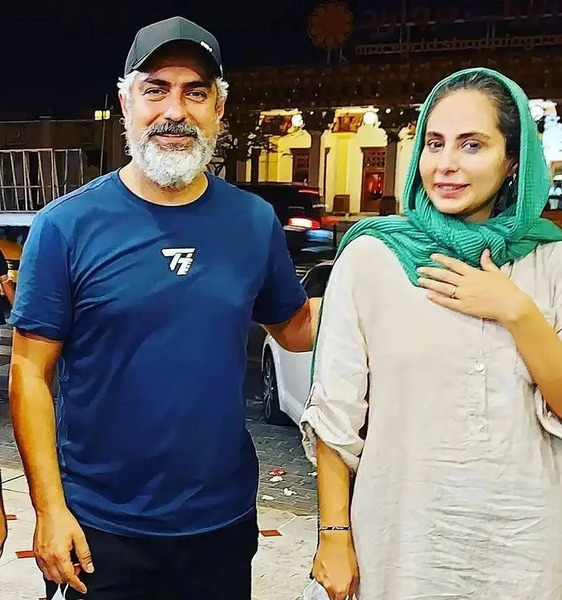 عکس همسر رعنا آزادی ور