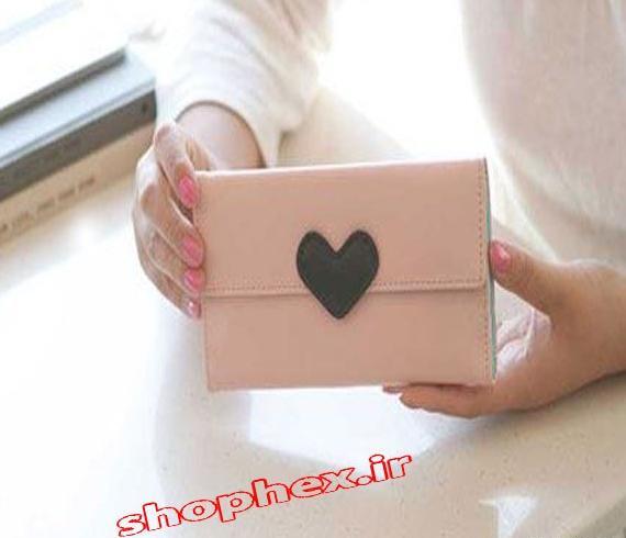 عکس کیف پول با نمد دخترانه