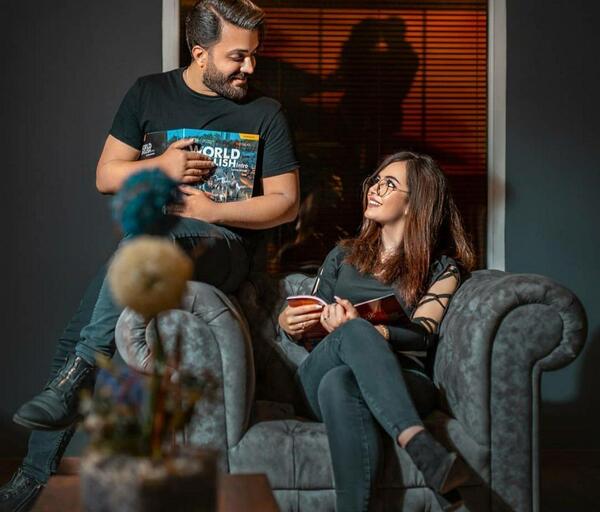 ژست عکس دونفره ویسگون