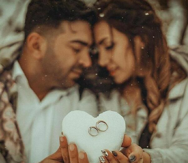 ژست عکس دونفره ویسگون