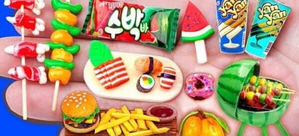 عکس بازی غذای باربی