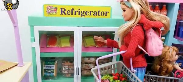 عکس بازی غذای باربی