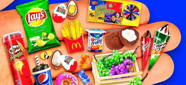 عکس بازی غذای باربی
