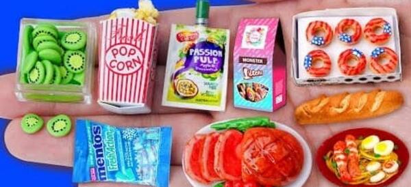 عکس بازی غذای باربی