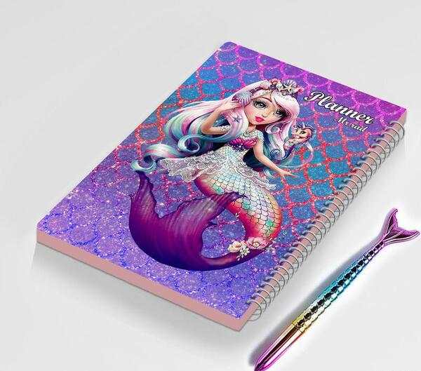عکس نقاشی دخترانه پری دریایی