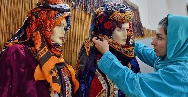عکس روسری محلی لری