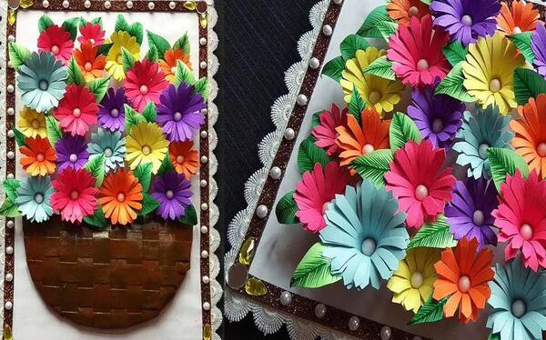 عکس های تزیین روزنامه دیواری