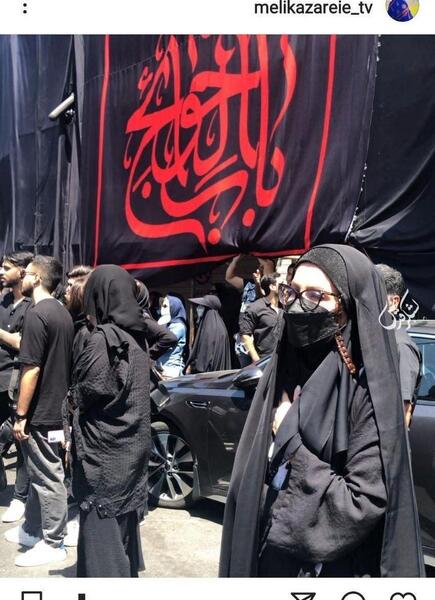 عکس عزاداری محرم با ماسک