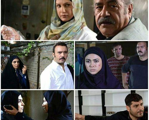 عکس آهی امیرعلی در سریال پشت بام تهران