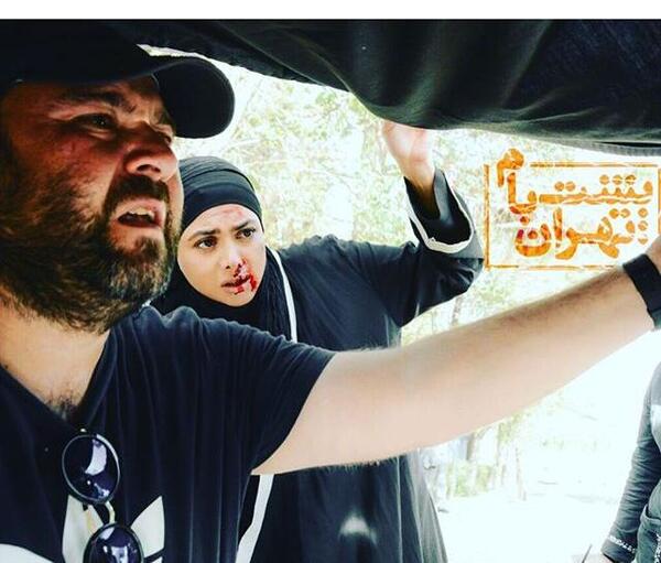 عکس آهی امیرعلی در سریال پشت بام تهران