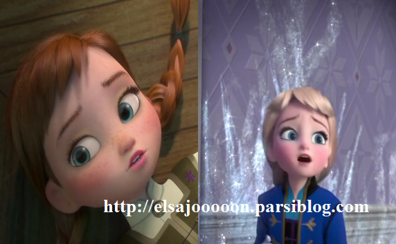 عکس السا و آنا بچگی
