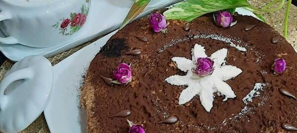 عکس کیک و چایی