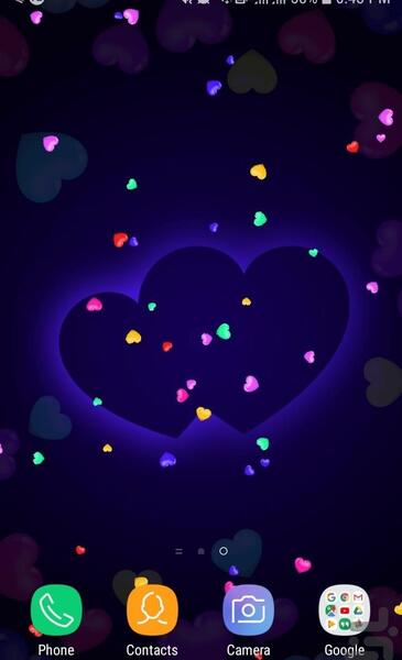 عکس تصویر پس زمینه قلبی