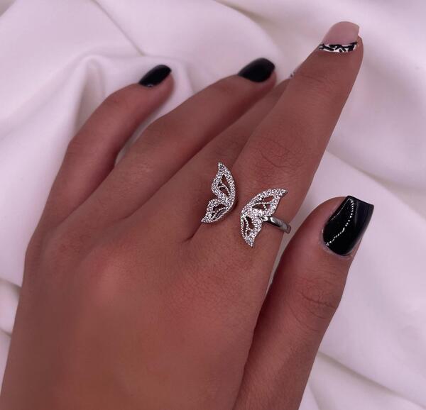 عکس انگشتر قلبی ست