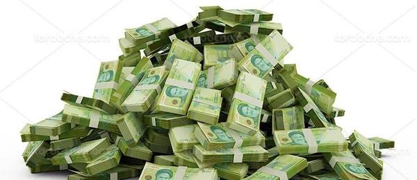 عکس پول ایران زیاد