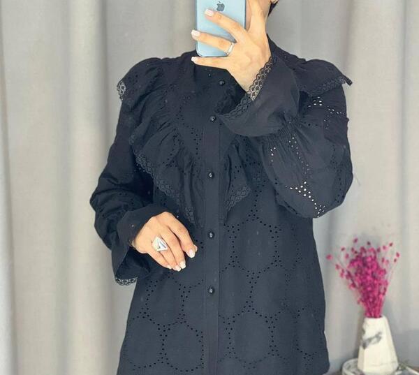 عکس شومیز خامه دوزی شده