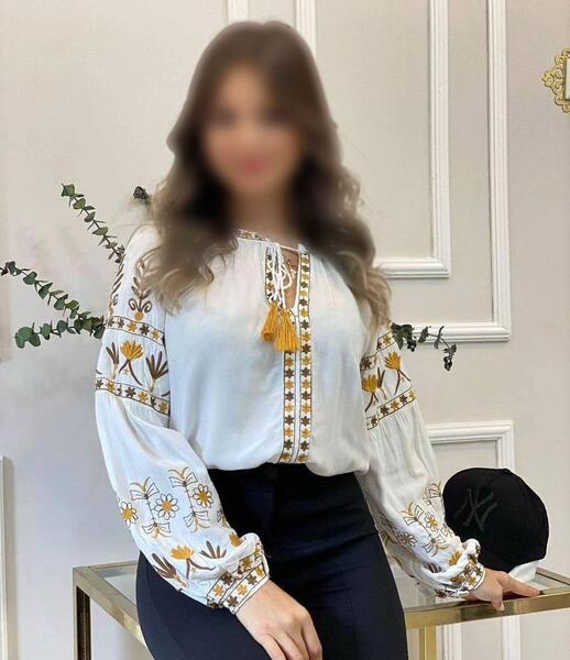 عکس شومیز خامه دوزی شده