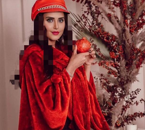 عکس شب یلدا الناز شاکردوست