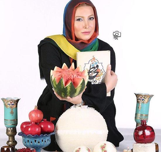 عکس شب یلدا الناز شاکردوست