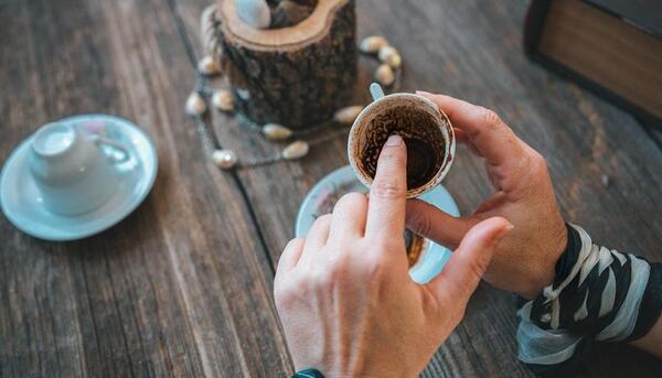عکس طاووس در فال قهوه