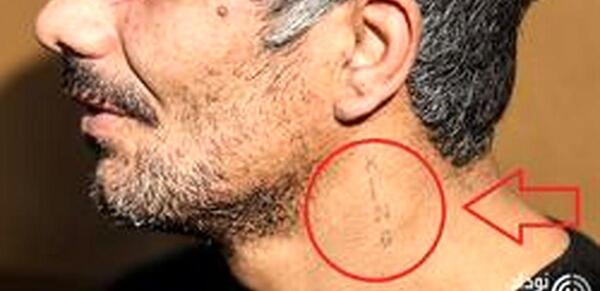 عکس تاتو دست شیطان