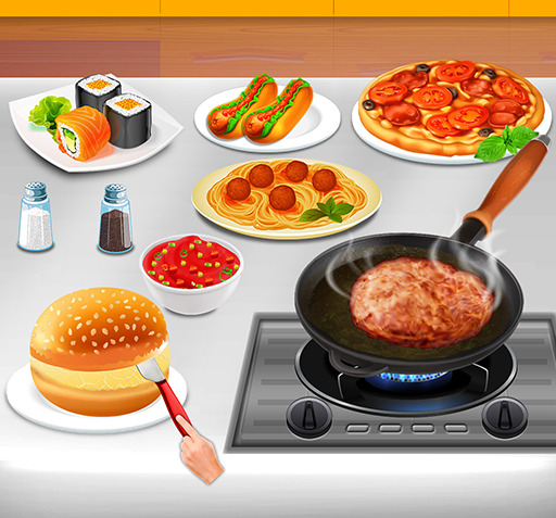 عکس بازی غذاخوری
